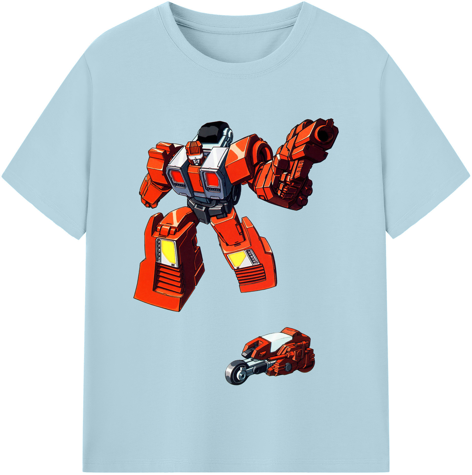 （画像用）  綿100％半袖Tシャツ（フロントプリント）